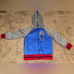 Paw Patrol Nickelodeon Zip Up Toddler Hoodie Jacket Size 5